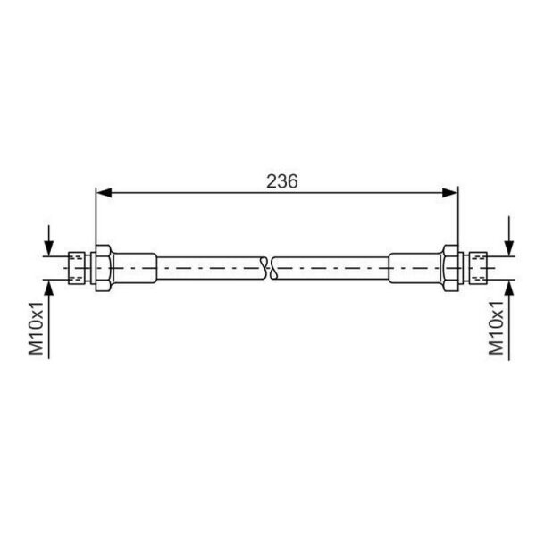 BOSCH Bremsschlauch