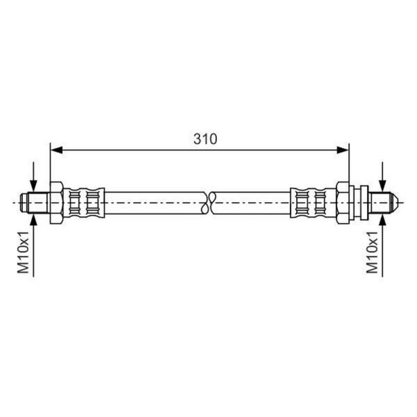 BOSCH Bremsschlauch