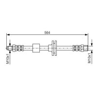 BOSCH Bremsschlauch