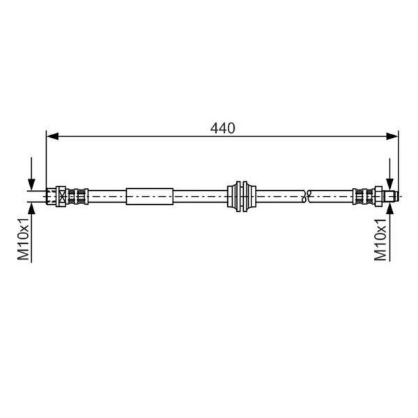 BOSCH Bremsschlauch