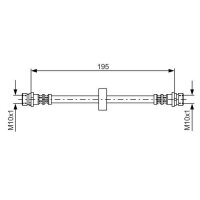 BOSCH Bremsschlauch