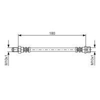 BOSCH Bremsschlauch