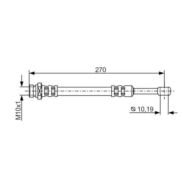 BOSCH Bremsschlauch