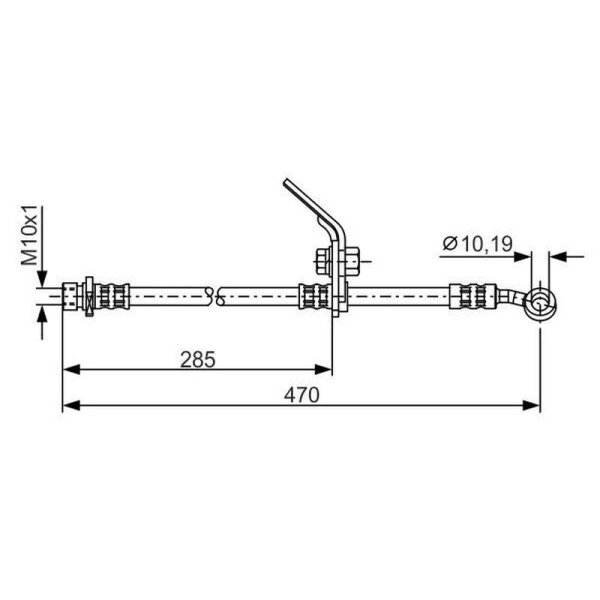 BOSCH Bremsschlauch