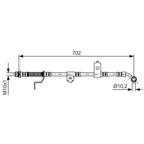 BOSCH Bremsschlauch