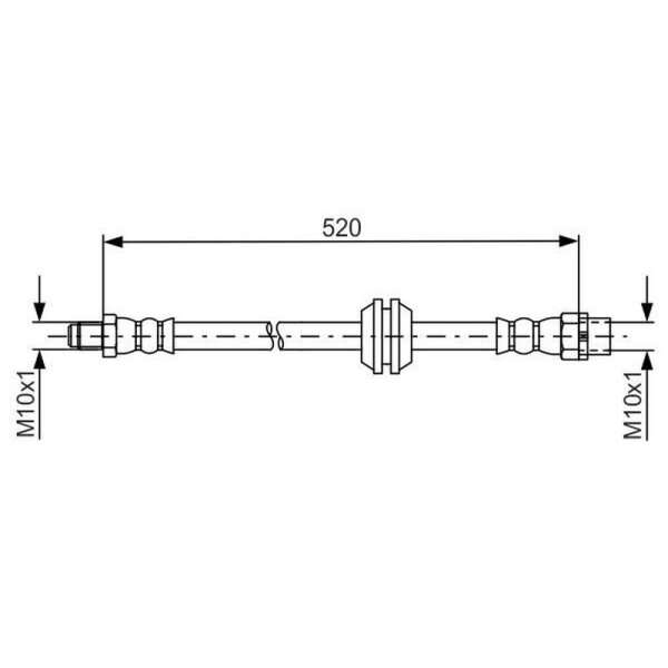 BOSCH Bremsschlauch