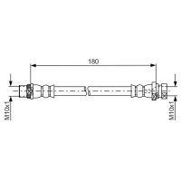 BOSCH Bremsschlauch