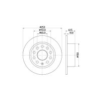 HELLA Bremsscheibe