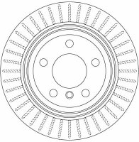 TRW Bremsscheibe