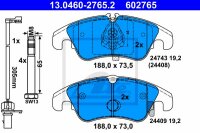 ATE Bremsbelagsatz vorne für AUDI A6 Allroad (4G)...