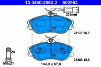 ATE Bremsbelagsatz vorne für AUDI 100 Avant (C3, 44,...