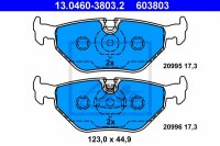 ATE Bremsbelagsatz hinten für BMW 5er (E34)