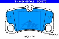 ATE Bremsbelagsatz hinten für PORSCHE 911 (997)
