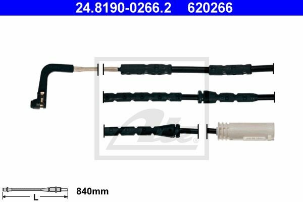 2x ATE Warnkontakt vorne f&uuml;r BMW 3er Coupe (E92)