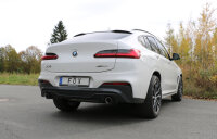 BMW X4 G02 - 30i Endschalldämpfer quer Ausgang...
