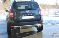 Dacia Duster 4x4 Endschalld&auml;mpfer quer Ausgang rechts/links - 145x65 Typ 59 rechts/links