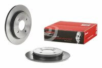 2x BREMBO Bremsscheibe hinten für FORD FOCUS I...