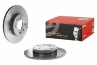 2x BREMBO Bremsscheibe hinten für FIAT 500 (312_)