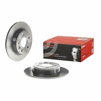 2x BREMBO Bremsscheibe hinten für VW SHARAN 7M (7M8,...