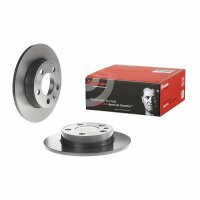 2x BREMBO Bremsscheibe hinten für AUDI A2 (8Z)...