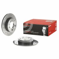 2x BREMBO Bremsscheibe hinten für SEAT IBIZA IV...