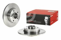 2x BREMBO Bremsscheibe hinten für OPEL VIVARO A...