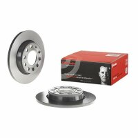 2x BREMBO Bremsscheibe hinten für AUDI A4 Avant (8E)...