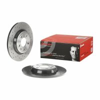 2x BREMBO Bremsscheibe hinten für AUDI A4 (B8)...