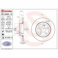 2x BREMBO Bremsscheibe hinten für MERCEDES-BENZ...