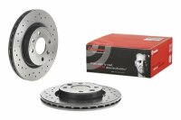 2x BREMBO Bremsscheibe vorne für NISSAN KUBISTAR...