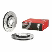 2x BREMBO Bremsscheibe vorne f&uuml;r SKODA OCTAVIA I Combi (1U5) PR-Code: 1LR, 1LS, 1ZM