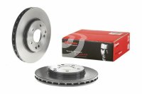 2x BREMBO Bremsscheibe vorne f&uuml;r MERCEDES-BENZ SLK (R171)