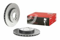 2x BREMBO Bremsscheibe vorne f&uuml;r MERCEDES-BENZ C-KLASSE T-Model (S203)