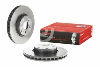 2x BREMBO Bremsscheibe vorne für MERCEDES-BENZ SLK...