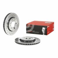 2x BREMBO Bremsscheibe hinten für AUDI TT Roadster...