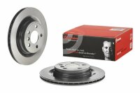 2x BREMBO Bremsscheibe hinten für BMW 1er (F40)