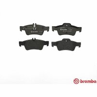 BREMBO Bremsbelagsatz hinten f&uuml;r MERCEDES-BENZ SL (R230)