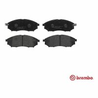 BREMBO Bremsbelagsatz vorne f&uuml;r NISSAN NAVARA Pick-up (D23)