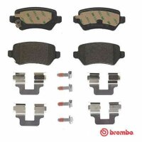 BREMBO Bremsbelagsatz hinten für OPEL CORSA C (X01)