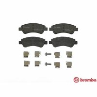 BREMBO Bremsbelagsatz vorne für DS DS 3 Cabriolet (S)