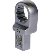 KS TOOLS 14x18mm Einsteck-Ringschlüssel,22mm
