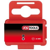 KS TOOLS CLASSIC Bit für TX-Schrauben,T1,25mm 5er Pack