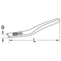 KS TOOLS BERYLLIUM+ Strickeisen/Strickwerkzeug 6 mm