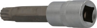 1/2" Vielzahn-Bit-Stecknuss, 100 mm lang, M14
