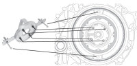 Doppelkupplungs-Werkzeug f&uuml;r Volvo, Ford, Chrysler und Dodge