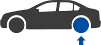 Hinterachs-L&auml;ngslenkerbuchsen-Werkzeug-Satz, f&uuml;r Ford, Mazda, Volvo, 4-tlg