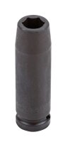 Sonic 3256308 3/8 Schlagschraub-Nuss, 6-kant, lang, 8mm