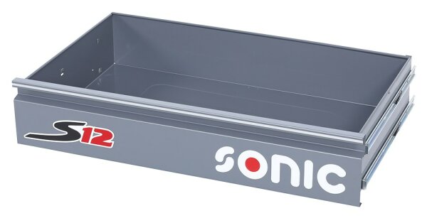 Sonic 47547 S12 gro&szlig;e Schublade , dunkelgrau, L747 x B440 x H140mm