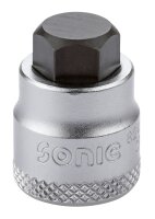 Sonic 8242709 3/8 Innensechskant Biteinsatz kurz 9mm