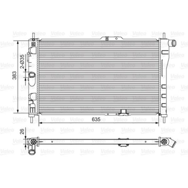 K&uuml;hler Motork&uuml;hlung VALEO 734766